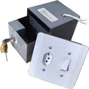 Cofre Modelo HB-Tomada invisível pequeno