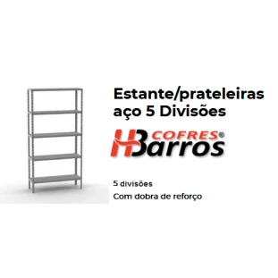 Estante de aço